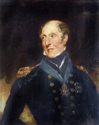 Portrait du contre-amiral Sir Charles Cunningham (1755-1834)
