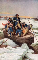 George Washington traversant le Delaware