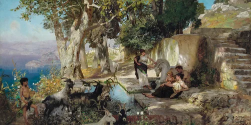 À la fontaine