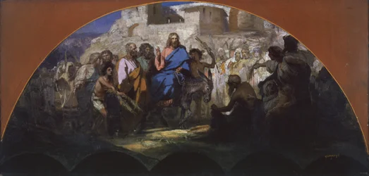 Entrée du Christ à Jérusalem, 1876