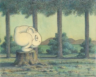 Un moment exceptionnellement paisible, vers 1910
