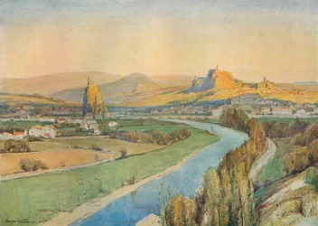 Le Puy, France, 1922