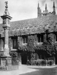 Cadran solaire, Corpus Christi College, Oxford, Oxfordshire, 1924-1926