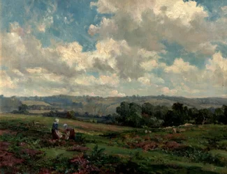 Champs dans le Surrey, 1890