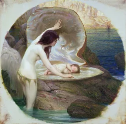 Un bébé aquatique