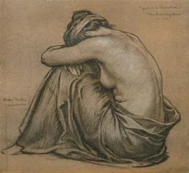 Étude pour une Décoration, Les Heures du Soir, c1916