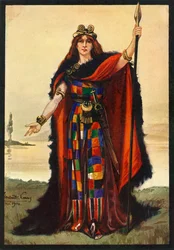 Une cheftaine celtique Boadicée, 1924