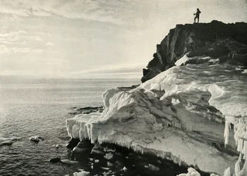 Cap Royds, regardant vers le nord, vers 1910-1913, 1913