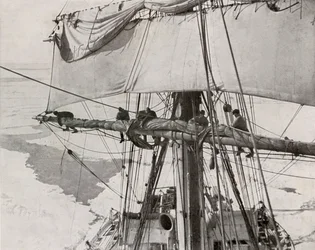 Furling Sail in the Pack, vers 1910-1913