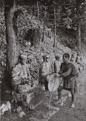 Méditation, une étude à Gamman-ga-Fuchi, Nikko