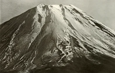 Le sommet du Fuji, 1910