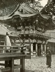 La porte Yomei à Nikko, 1910
