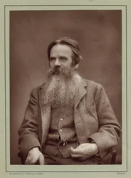 Portrait du peintre William Holman Hunt 1827-1910, vers 1885
