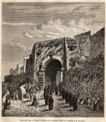 Une procession religieuse à la Porta dell