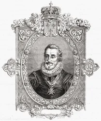 Henri IV, gravé par Pannemaker-Ligny, de 