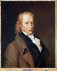 Portrait de Benjamin Constant (1767 - 1830) par Hercule de Roche