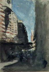 Une Rue au Caire