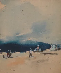 Le long du rivage