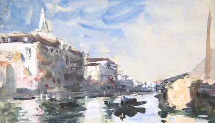 Scène sur le Grand Canal, Venise