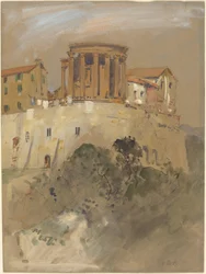 Temple de Vesta à Tivoli