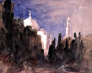 Les jardins du Taj Mahal