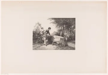 Deux couples dans un parc