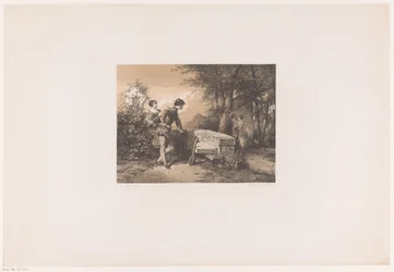 Deux couples dans un parc