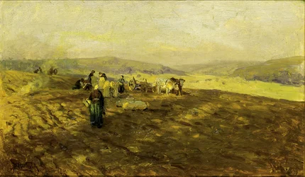 Les glaneurs de pommes de terre