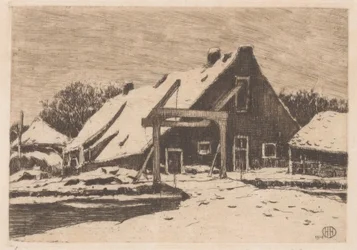 Ferme avec pont-levis