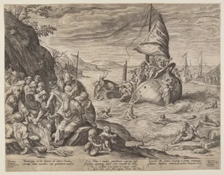 Le naufrage de saint Paul près de Miletus