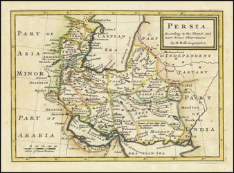 Carte de la Perse de 1740