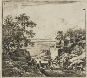 La Cascade, de la série Paysages