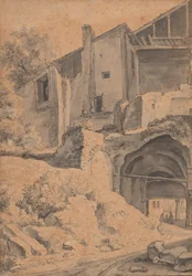 Maisons au-dessus d
