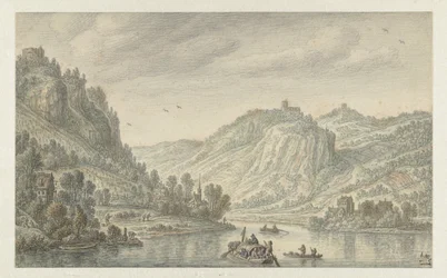 Le Rhin près de Drachenfels