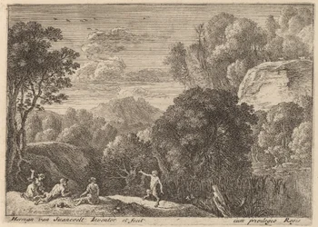 Un satyre dansant