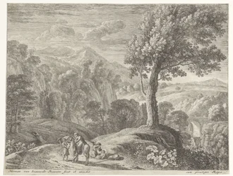 Joseph aide Marie à descendre de l