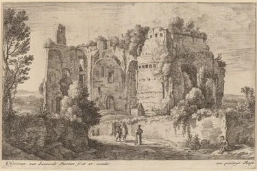 Paysage avec le cardinal