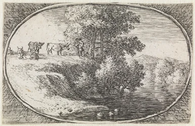 Paysage (n° 12 de la série : Varie campestri fantasie)