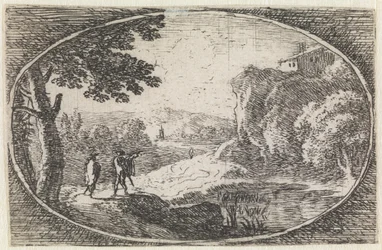 Paysage (n° 15 de la série : Varie campestrum fantasiae)