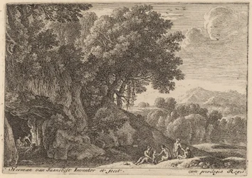 Satyres autour d