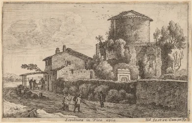 Tombe sur la Via Appia