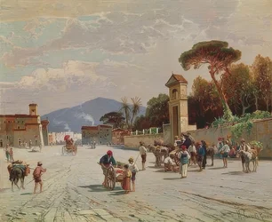 Scène de rue au sud