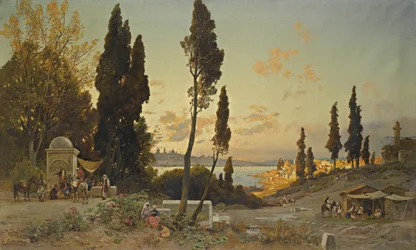 Vues à travers le Bosphore, Constantinople
