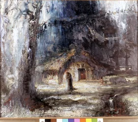La maison des Ondines. Décor pour l