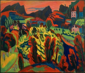 Paysage montagneux tessinois