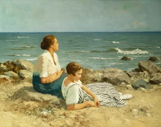 Sur la plage