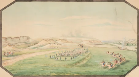 Attaque sur le train du général Marcy, 1867