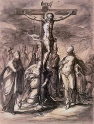 Christ en croix, 17ème siècle
