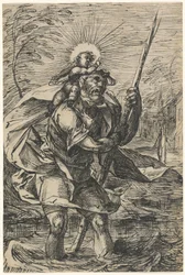 Saint Christophe (recto)