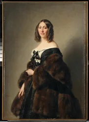 Portrait de Cécile Charlotte Furtado-Heine